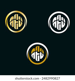 Diseño de Vector de logotipo de letra AEW