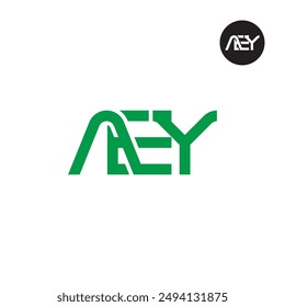 AEY Logo Letter Monogram Design