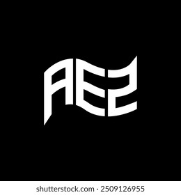 Diseño del logotipo de AEZ, logotipo simple y moderno de AEZ. Diseño de alfabeto de lujo AEZ  
