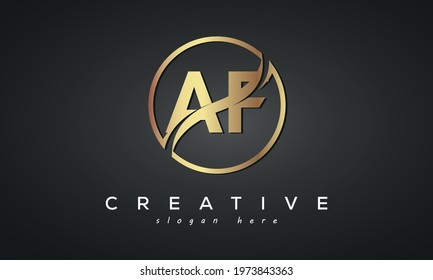 AF creative luxury logo design