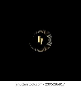 AF creative modern letters logo design template