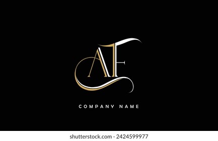 AF, FA Alphabete Buchstaben Logo Monogramm
