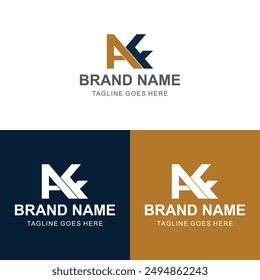 AF, FA business vector logo design. FA, AF Creative logo design, cooperate logo, Identity design.