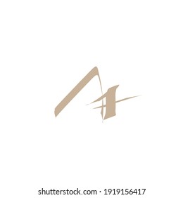Af handwritten logo for identity