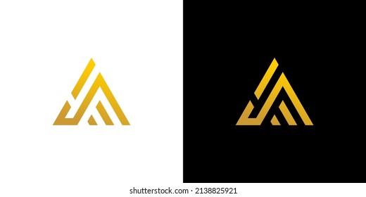 Af Le Lm logo monogram icon vector template