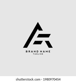 AF Letter Logo Design Template Vector, Initial latter logo, vector logo 