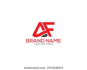 AF Letter Logo design Vector Art, Icons, and Graphics