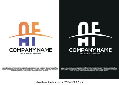 AF Letter Logo Vector Design