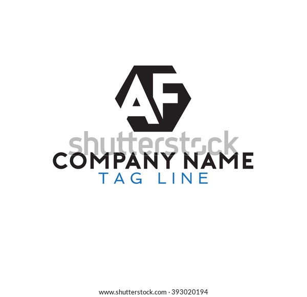 Af Logo Stock Vector (Royalty Free) 393020194