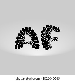 AF Logo, Decorative, Romantic