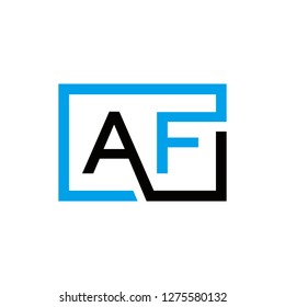 Af Logo Design Initial Generic Vector Stock Vector (Royalty Free ...