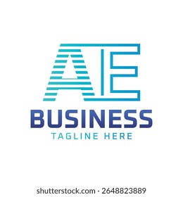 Design do logotipo AF. Letra moderna elegante logotipo AF para negócios