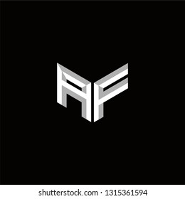 AF Logo Letter initial Designs Templete