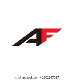 Af Logo Letter Logo Vector Initial