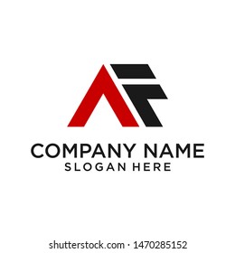 AF logo vector graphic design