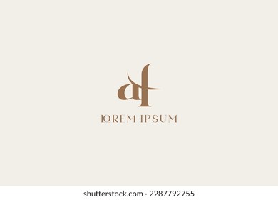 af modern typography luxury logo design, af luxury logo, af initials, fashion logo af