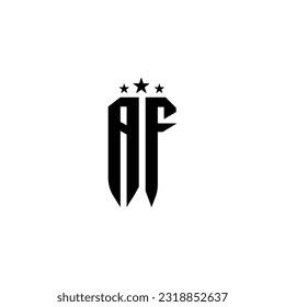 AF Monogram Logo Design Idea