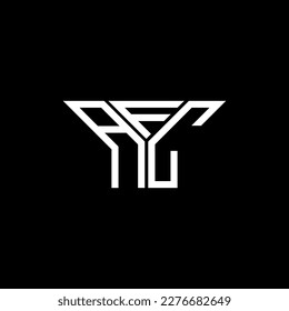 AFC letter logo creative design with vector graphic, AFC simple and modern logo.