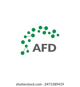 AFD letter logo design on white background. Creative  modern AFD letter logo design. Vector design.
Letters AFD, AFD logo  vector template. 