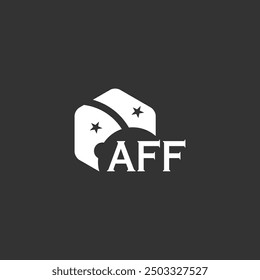 AFF letter logo design on white background. Creative  modern AFF letter logo design. Vector design.
Letters AFF, AFF logo  vector template. 