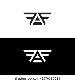 AFF , A logo, FFA , FAF , abstrak logo