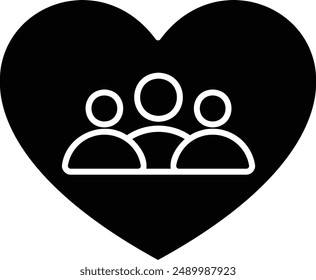 Affection Icon - Symbolizing Love, Fondness, and Warmth