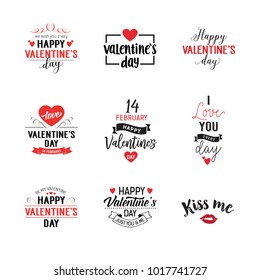 Affection lettering set