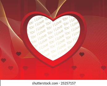 the affectionate invitation of heart illustration