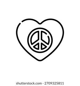 Ilustração de vetor afetuoso do símbolo do coração, ideal para projetos de saúde, romance e cuidados