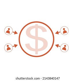 affiliate logo, suitable for banner marketing and digital posters