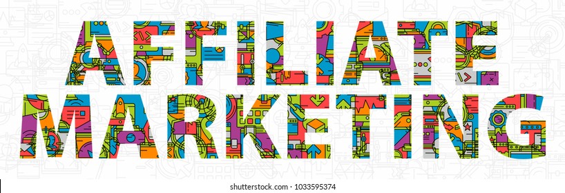 Affiliate Marketing Banner Vector