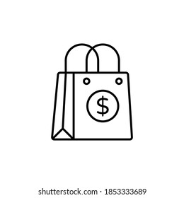 Icono de Marketing de afiliados en vector. Logotipo