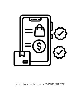 Affiliate Marketing-Symbol in Vektor. Firmenzeichen
