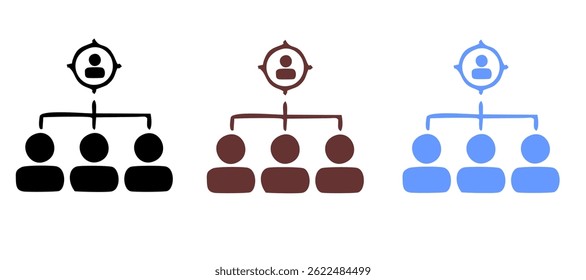 Affiliate Marketing solid icons collection.Containing Marketing, SEO, Success, Management, Business, Customer, Social Media