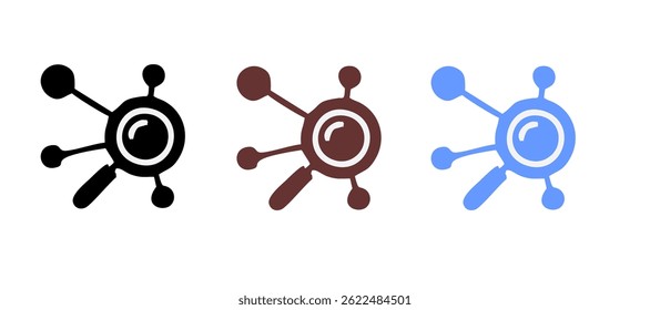 Affiliate Marketing solid icons collection.Containing Marketing, SEO, Success, Management, Business, Customer, Social Media