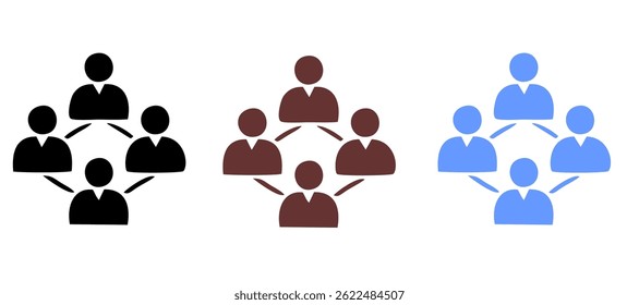 Affiliate Marketing solid icons collection.Containing Marketing, SEO, Success, Management, Business, Customer, Social Media