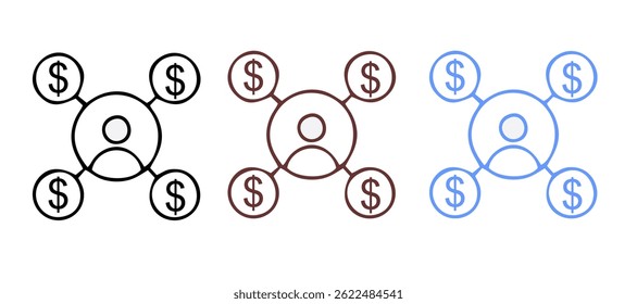 Affiliate Marketing solid icons collection.Containing Marketing, SEO, Success, Management, Business, Customer, Social Media