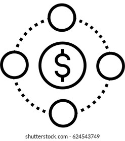 Affiliate Marketing Vector Icon