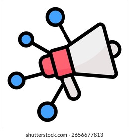 Affiliate Network Icon Element For Design