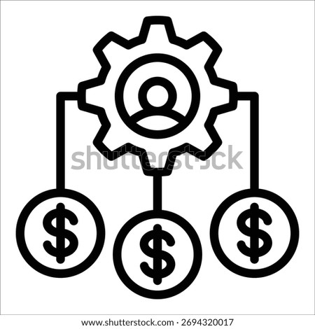 Affiliate Program Icon Element For Design