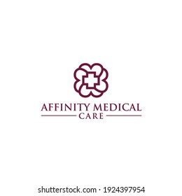 Affinity Medical Care Logo Design Vector