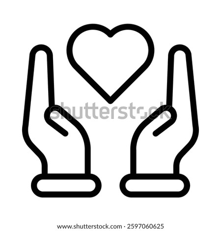 Affirmation icon illustration in line style. Perfect for website mobile app presentation. Suitable for any user interface and user experience