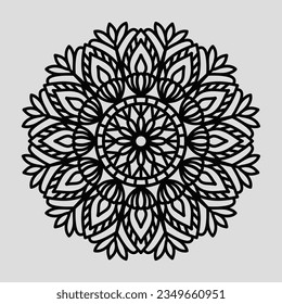 Affirmations Mandalas for Paper Cutting and Coloring Book