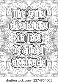  Affirmative quotes coloring page. Positive quotes coloring page. motivational quotes coloring pages design .inspirational words coloring book pages design. Motivational swear word. motivational