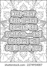  Affirmative quotes coloring page. Positive quotes coloring page. motivational quotes coloring pages design .inspirational words coloring book pages design. Motivational swear word. motivational