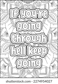  Affirmative quotes coloring page. Positive quotes coloring page. motivational quotes coloring pages design .inspirational words coloring book pages design. Motivational swear word. motivational
