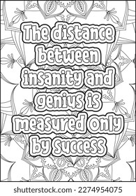  Affirmative quotes coloring page. Positive quotes coloring page. motivational quotes coloring pages design .inspirational words coloring book pages design. Motivational swear word. motivational