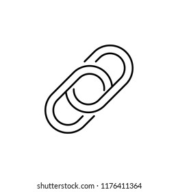 affix icon. Element of seo and online marketing icon for mobile concept and web apps. Thin line affix icon can be used for web and mobile