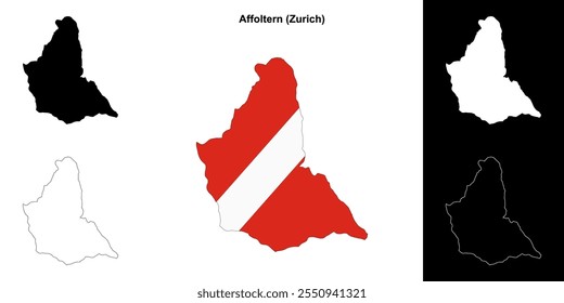Depois de um conjunto de mapas em branco