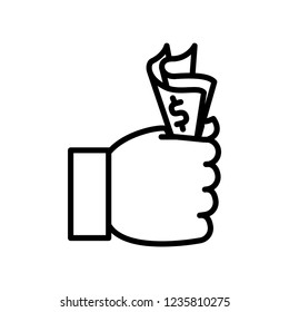 Affordability icon, vector illustration